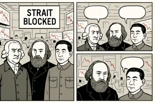 Паника из-за перекрытого пролива